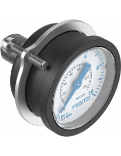 Flanged pressure gauge...