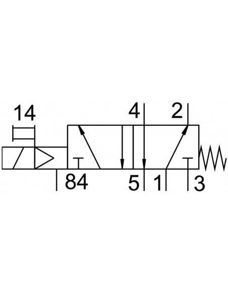 173129 MEH-5/2-1/8-P-B