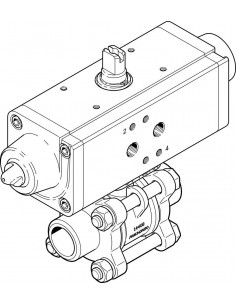 Ball valve actuator unit...