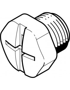 Tapa ciega ISK-M8 (177672)