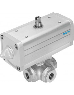 Ball valve actuator unit...