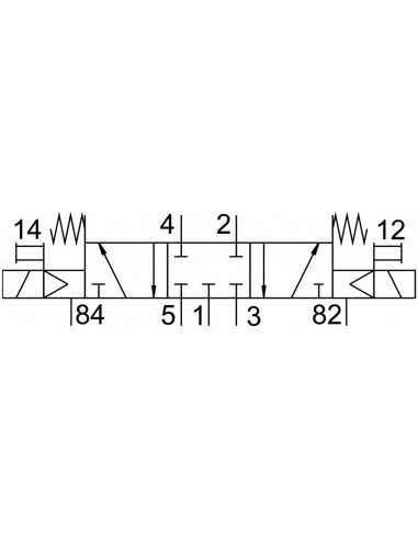 19787 MFH-5/3G-1/4-B