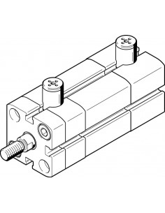 Compact air cylinder...