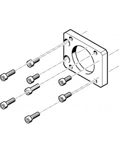 Motor flange EAMF-A-48B-57A...