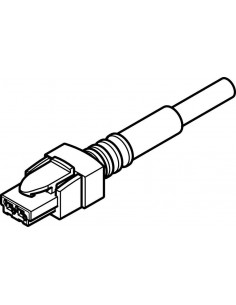 Conector tipo zócalo con...