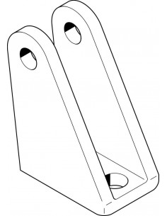 Clevis foot LBN-8/10 (6057)