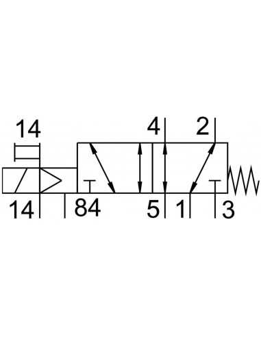 8004892 VUVG-B18-M52-MZT-F-1T1L