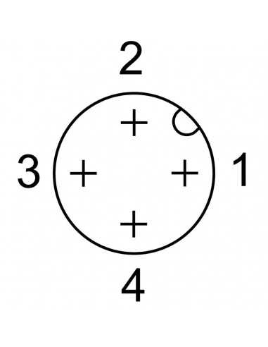 8005301 NEDY-L2R1-V1-M8G3-U-M12G4-2.5R