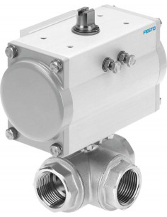 Ball valve actuator unit...