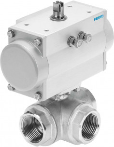 Ball valve actuator unit...