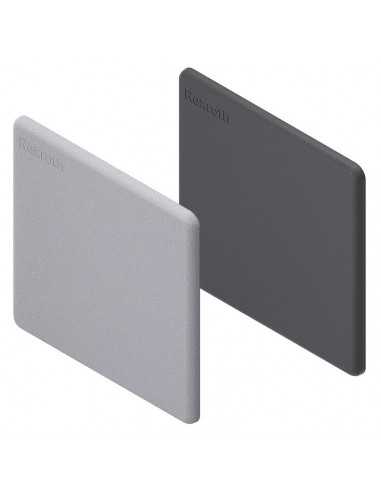 3842548758 Tapa perfil 90x90L, Gris