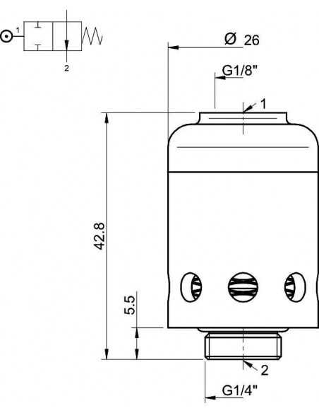 0119720 AQR 0210 G1/4"