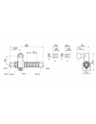 0121001 Centralized vacuum connection LCS C PMAT X6020 LH