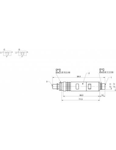 0107124 COAX Cartridge Midi Si 32-2