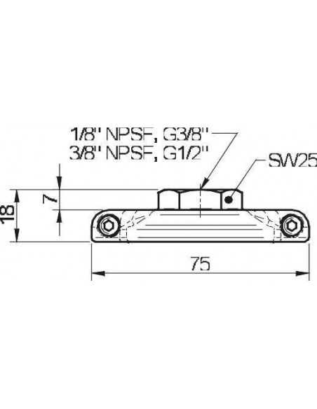 0100555 Fitting 75 07NF G1/2"