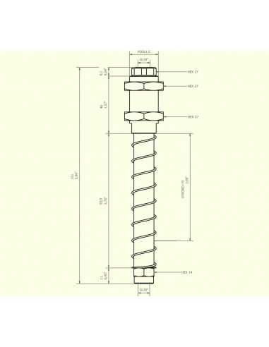 0208910 Level compensator KSPH-M20-1F-75 Rotating