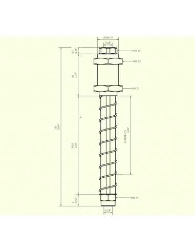 0208911 Level compensator KSPH-M20-1F-75A Non rotating