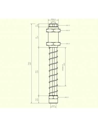 0208917 Level compensator KSPH-M20-2F-75A Non rotating