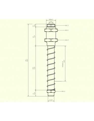 0208923 Level compensator KSPH-M20-2M-75 Rotating