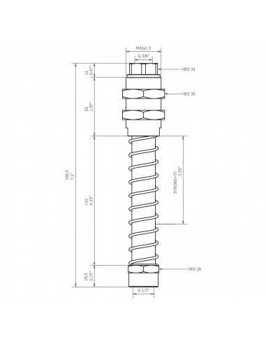 0209477 Level compensator KSPH-M30-4F-75