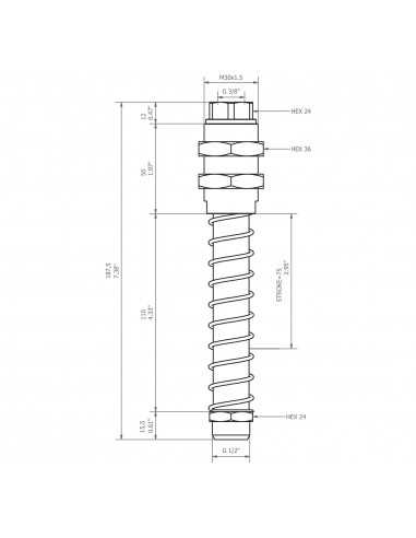 0209476 Level compensator KSPH-M30-4M-75