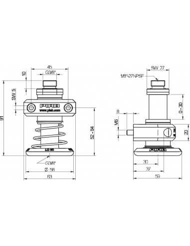 0111552 Level compensator LC30 cpl