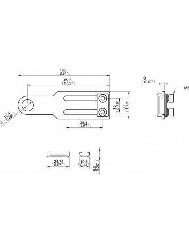 0200455 Mounting bracket MB12L