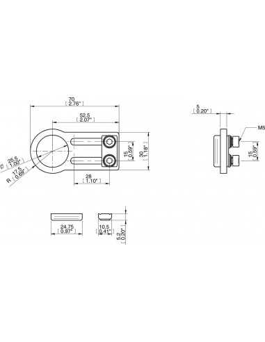 0200452 Mounting bracket MB25S