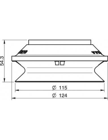 3150108P S.B110NP50.XXX.00 Suction cup B110.30