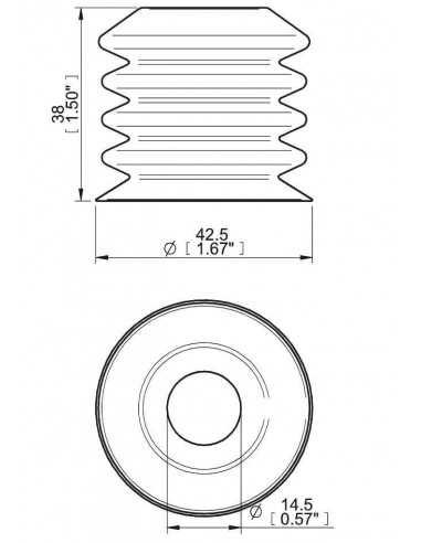 0202850 S.BBL40-2DS40.XXX.00 Suction cup detectable FCM