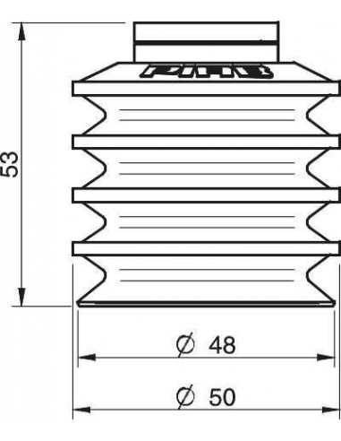 0200416 S.BL50-2SF50.XXX.00 Suction cup BL50-2.21