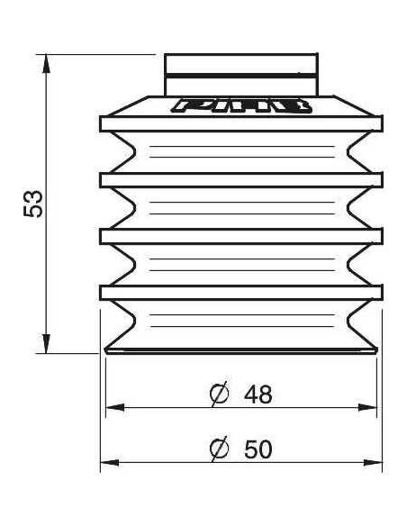 0200416 S.BL50-2SF50.XXX.00 Suction cup BL50-2.21