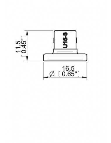 0114981 S.U15-3S40.XXX.00 Suction cup U15-3.20