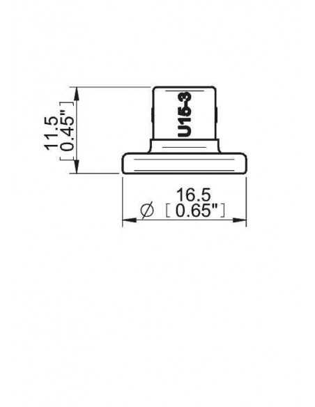 0114981 S.U15-3S40.XXX.00 Suction cup U15-3.20