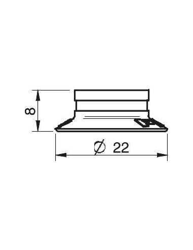 0200440 S.U20SF50.XXX.00 Suction cup U20.21