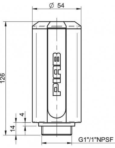 0112499 Silencer 1"