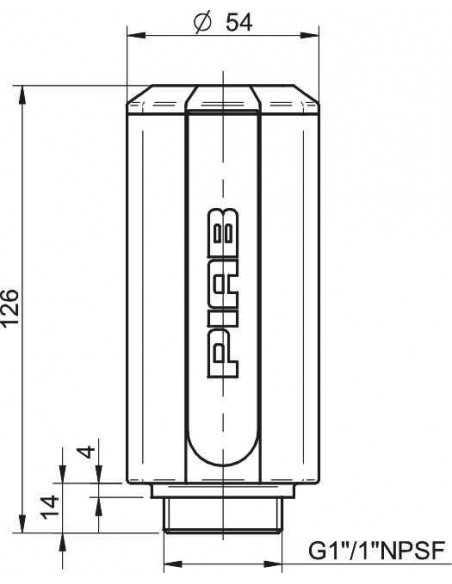 0112499 Silencer 1"