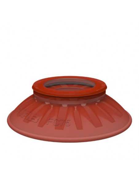 0106948 Suction cup FC75P.5C FC75P PU40° Red Insert