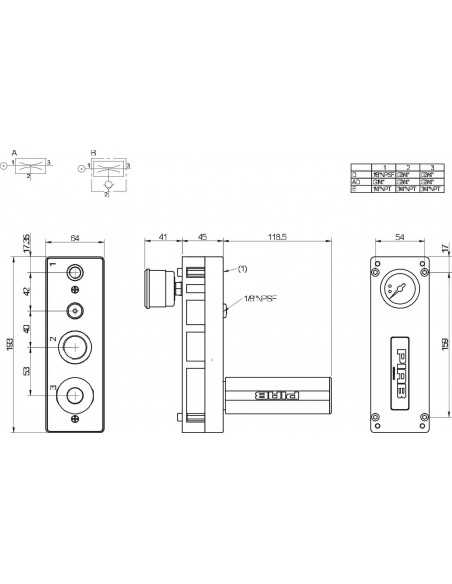 0100194 Vacuum pump H40B6-DV